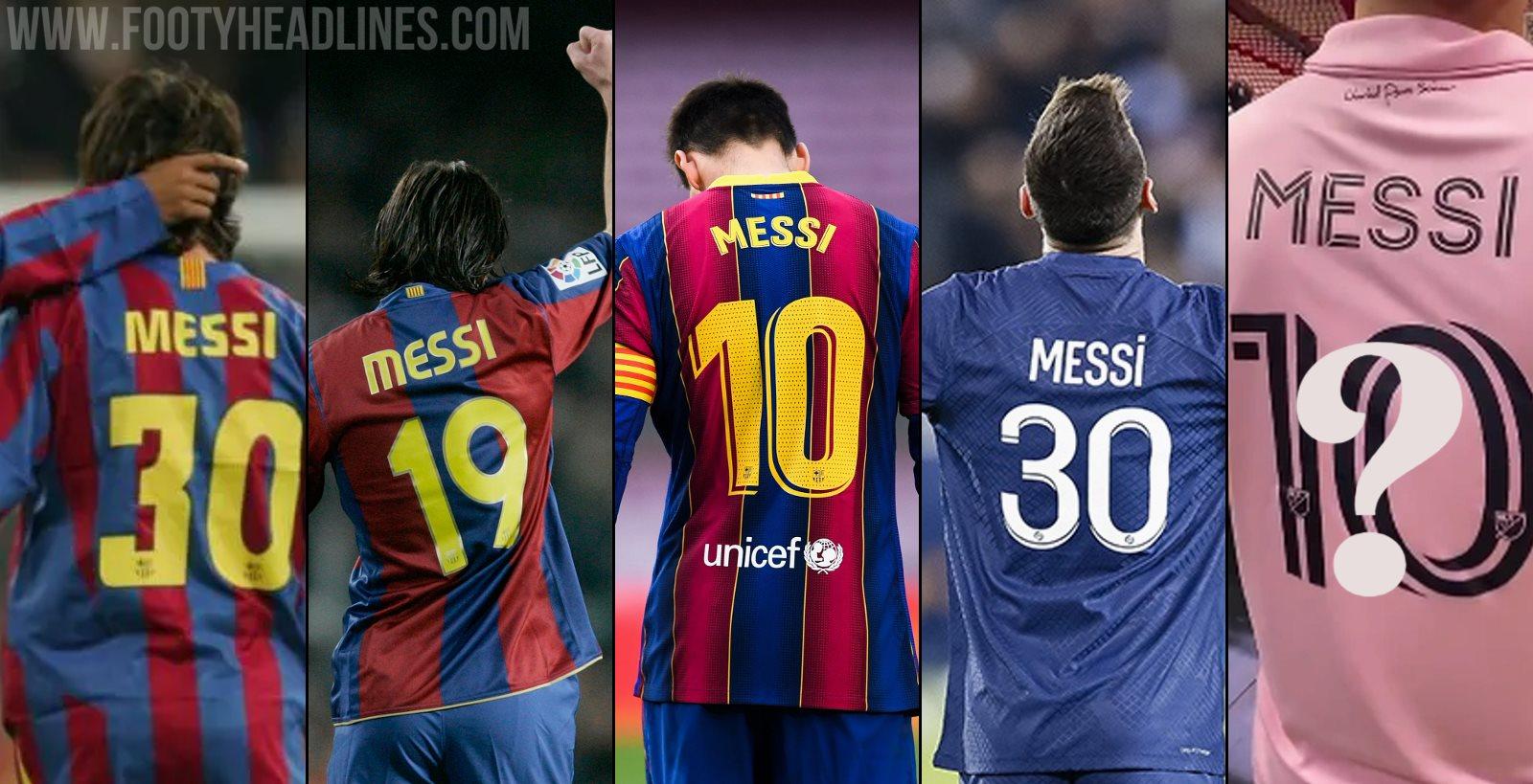 Which Shirt Number Will Messi Wear For Inter Miami Footy Headlines