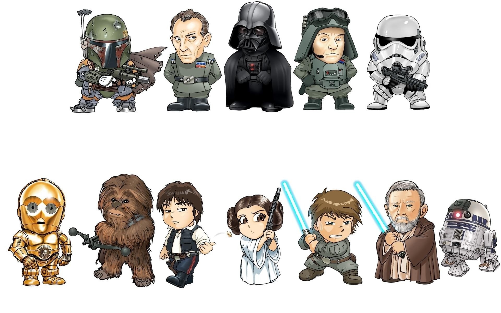 Star Wars Characters Wallpaper