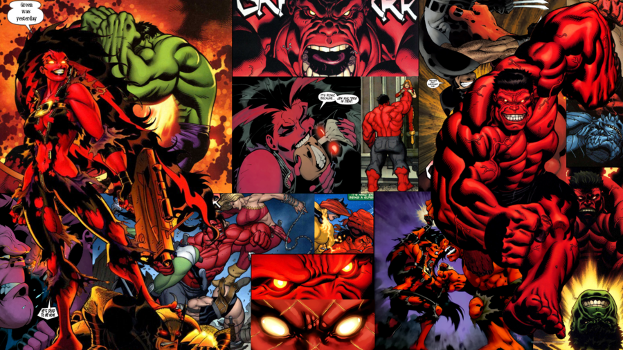 Red Hulk She Wallpaper By Sturmsoldat1