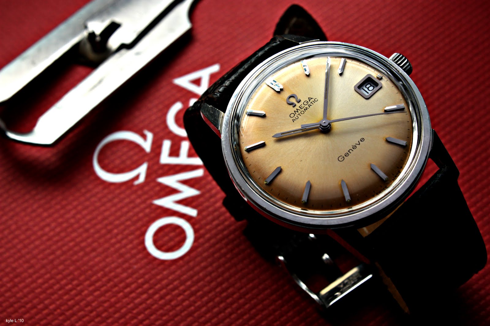 Kyle S Watch Wallpaper Omega Geneve Cal