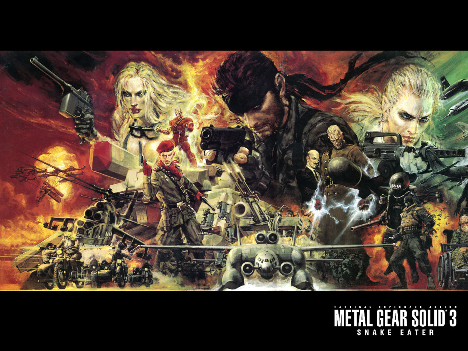 Metal Gear Solid 3 Snake Eater desktop wallpaper