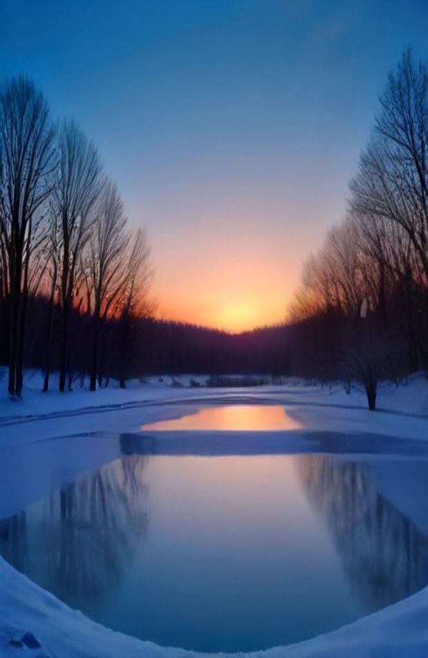 Pond Hockey Wallpaper
