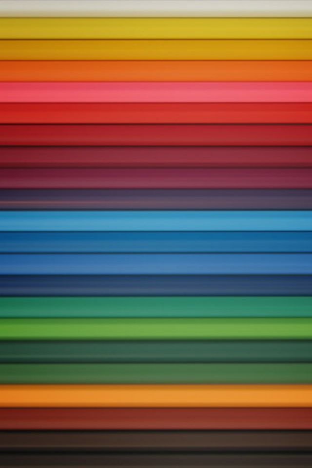 Rainbow Wide iPhone Wallpaper HD