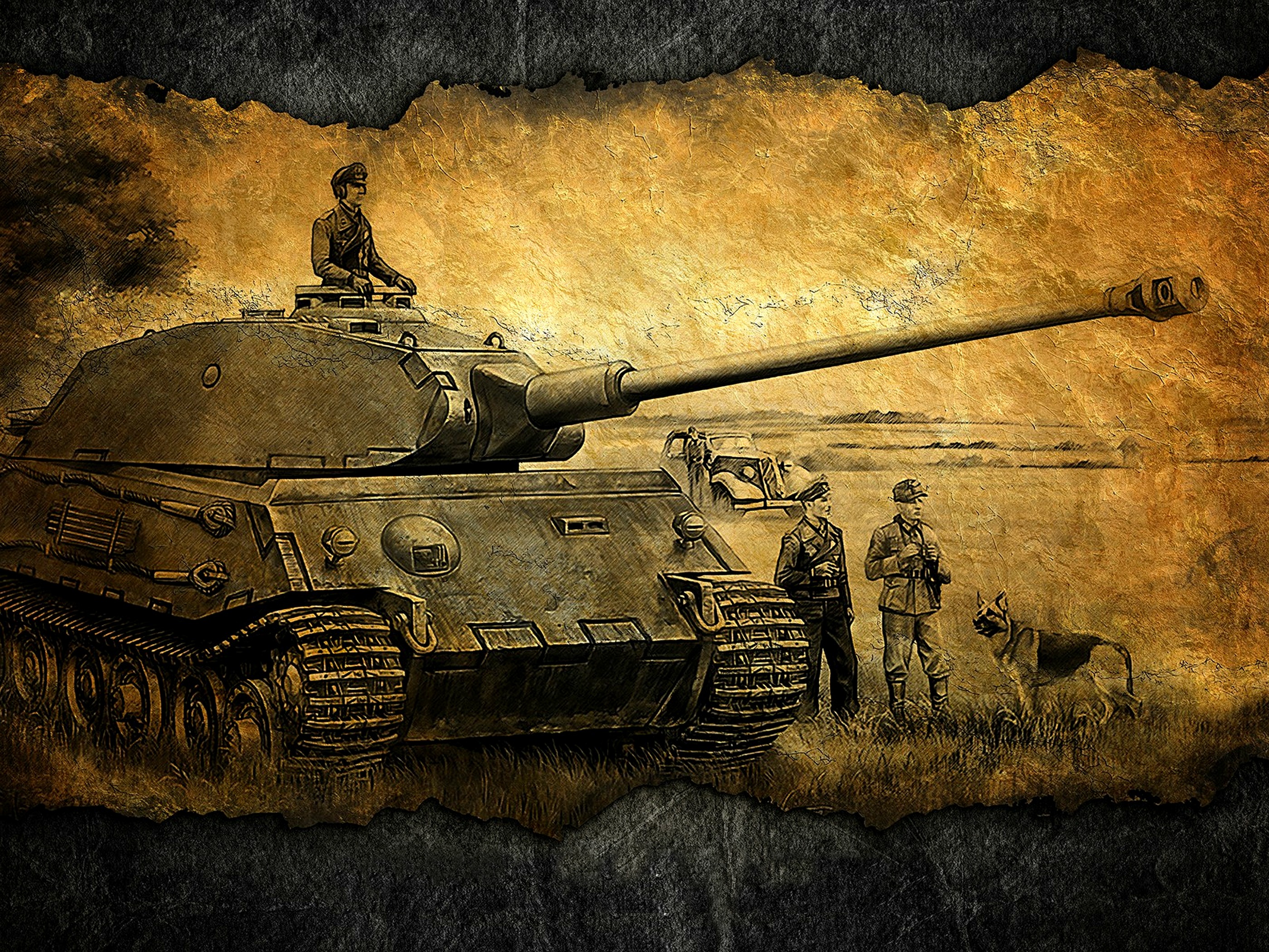 Free download Nazi Tank Artwork wallpaper HD Desktop Notebook Tab  [2800x2100] for your Desktop, Mobile & Tablet | Explore 38+ Tablet Wallpaper  HD 1024x600 | Band of Brothers Wallpaper 1024x600, Android Tablet
