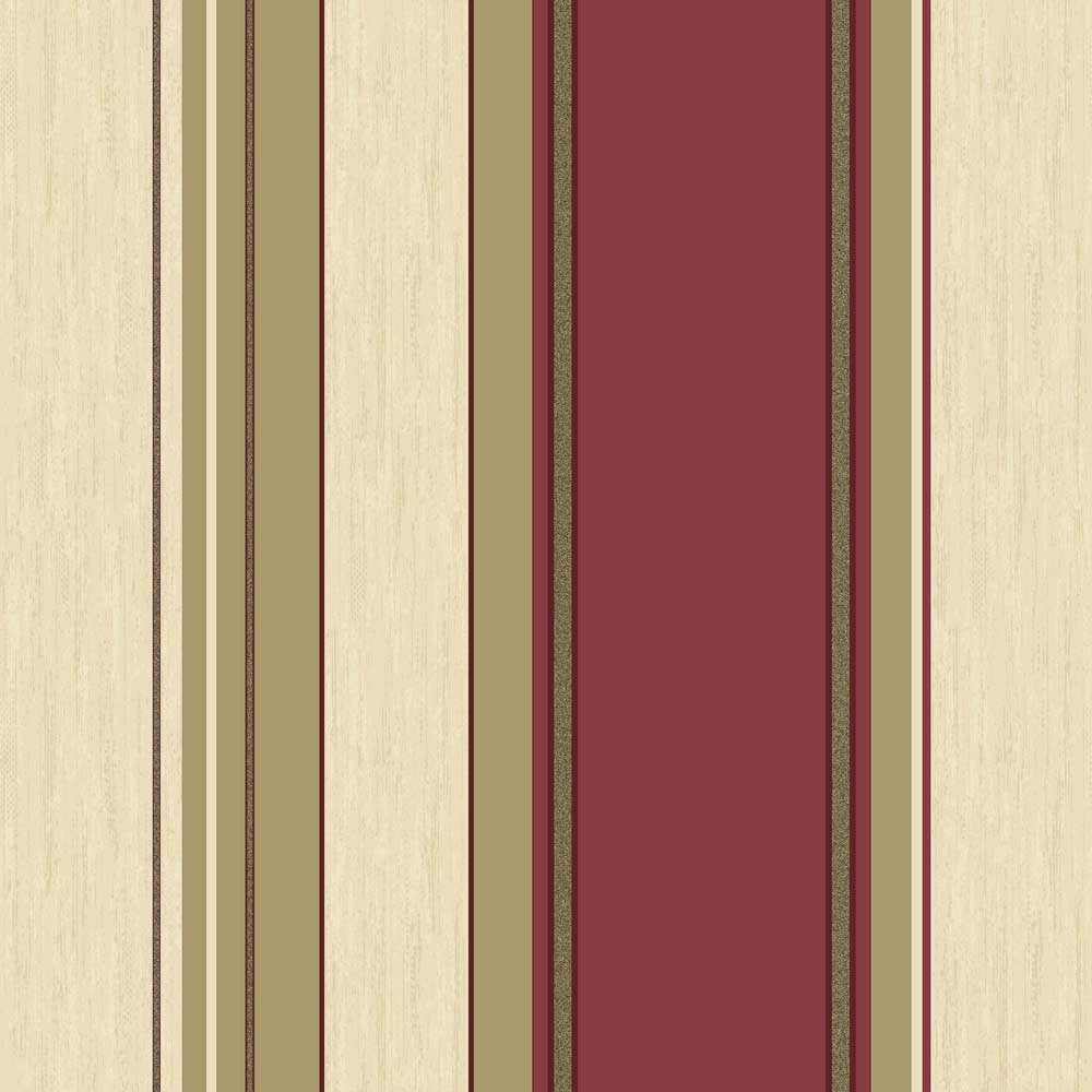 Wallpaper Vymura Synergy Striped Rich Red