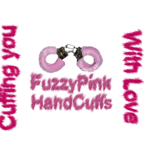 Pink Fuzzy Handcuffs By Elfgamer