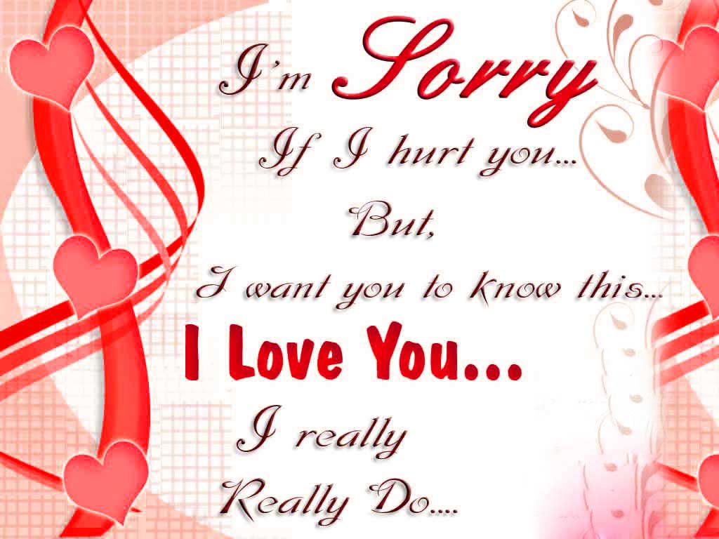 Sorry Image Picture Photos Wallpaper For Love