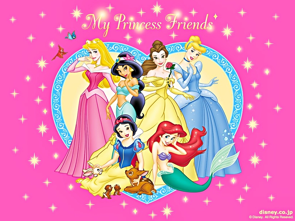 Disney Wallpaper The Princesses Walt Characters