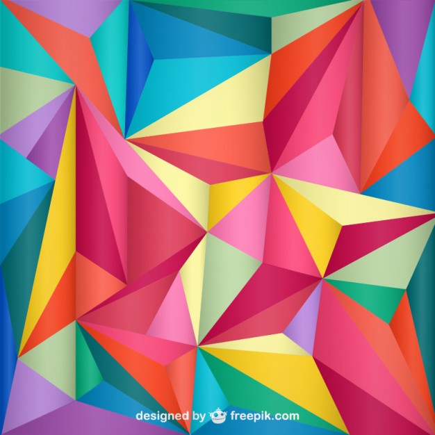 3d Geometric Triangle Wallpaper 3