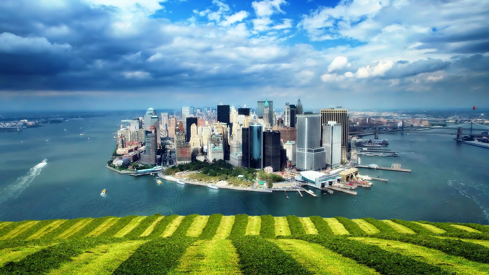 City HD Wallpaper Image For Desktop