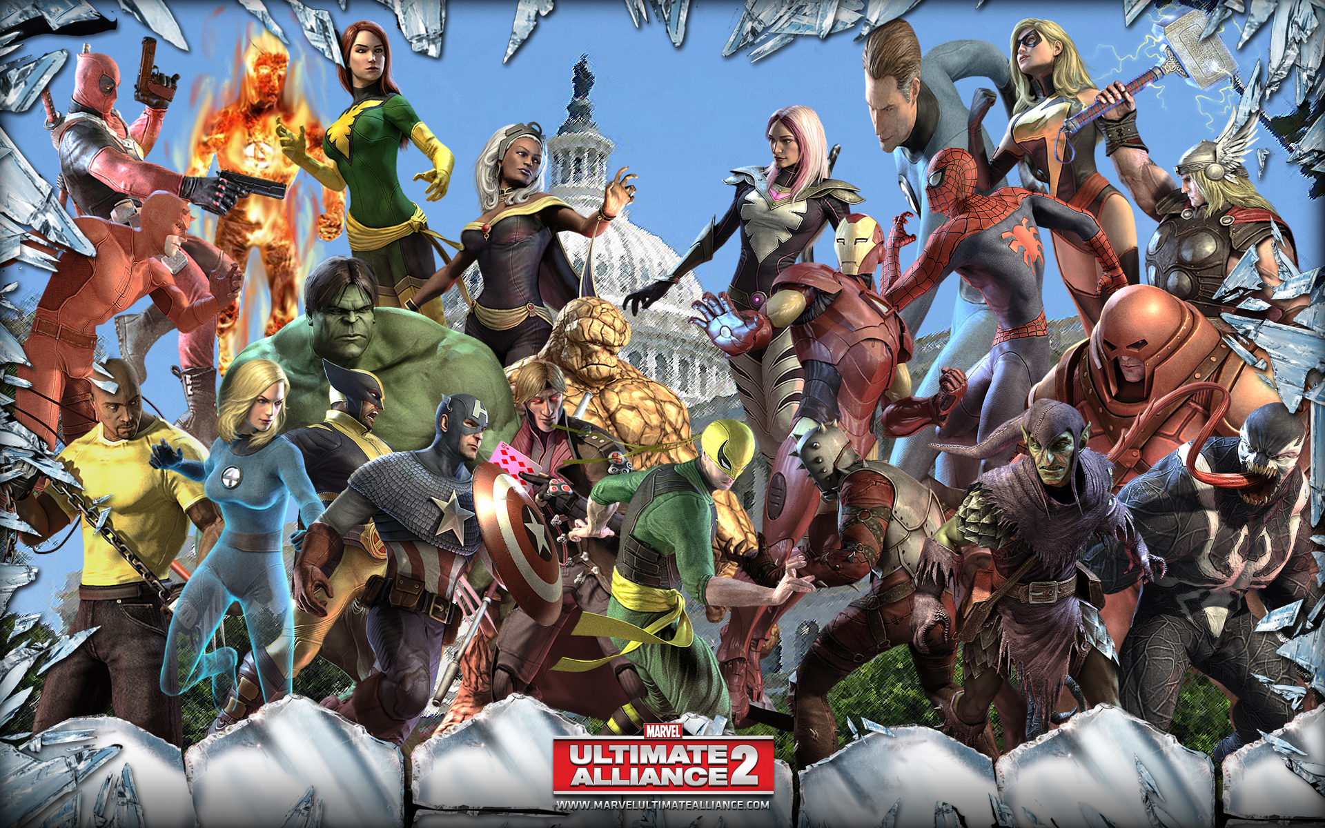Marvel Ultimate Alliance Wallpaper