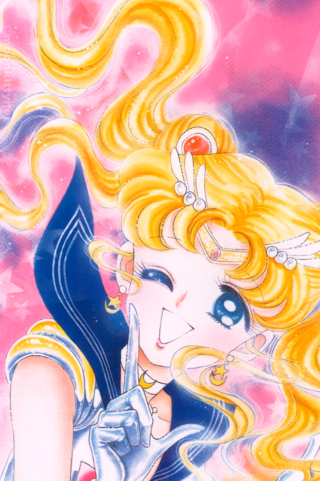Sailor Moon Mobile Phone Cellphone iPhone Wallpaper