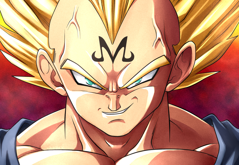 Majin Vegeta Recolored By Carapau