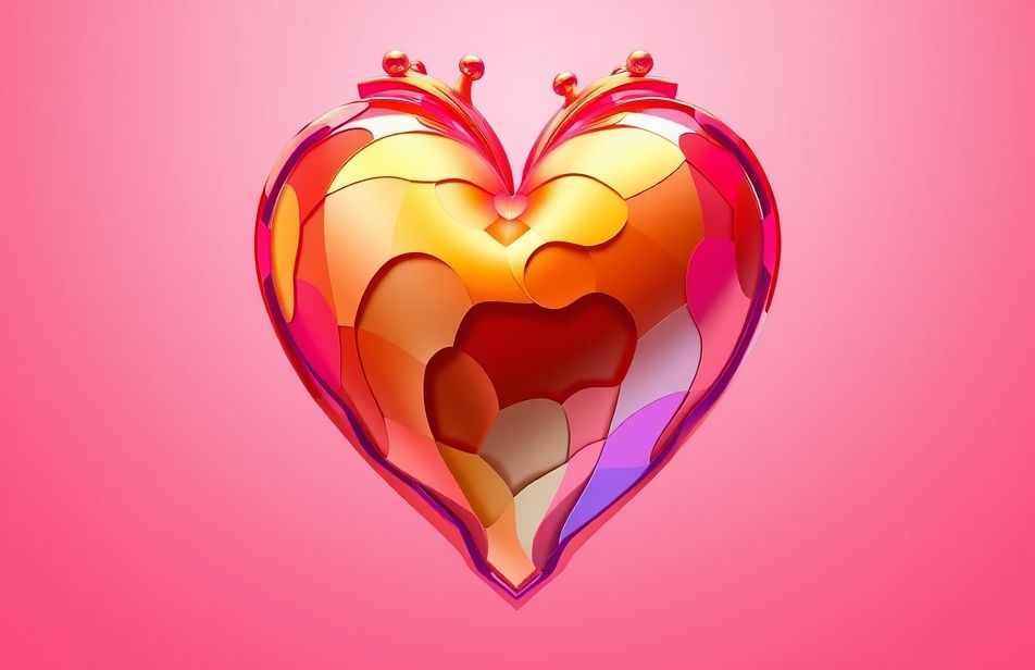 3d Heart Wallpaper
