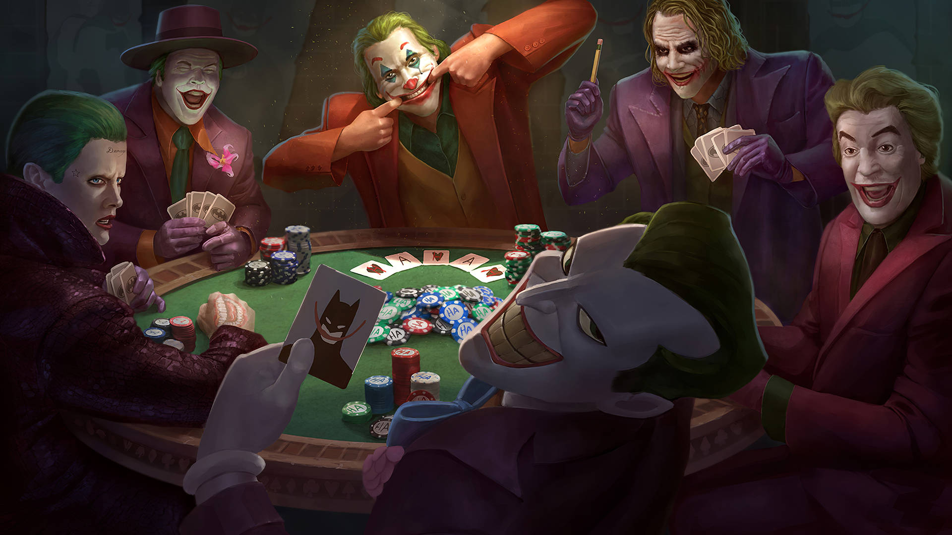 Poker Table Wallpaper