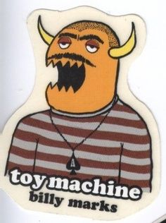 Ed Templeton onSkateboard Stickers and Toys