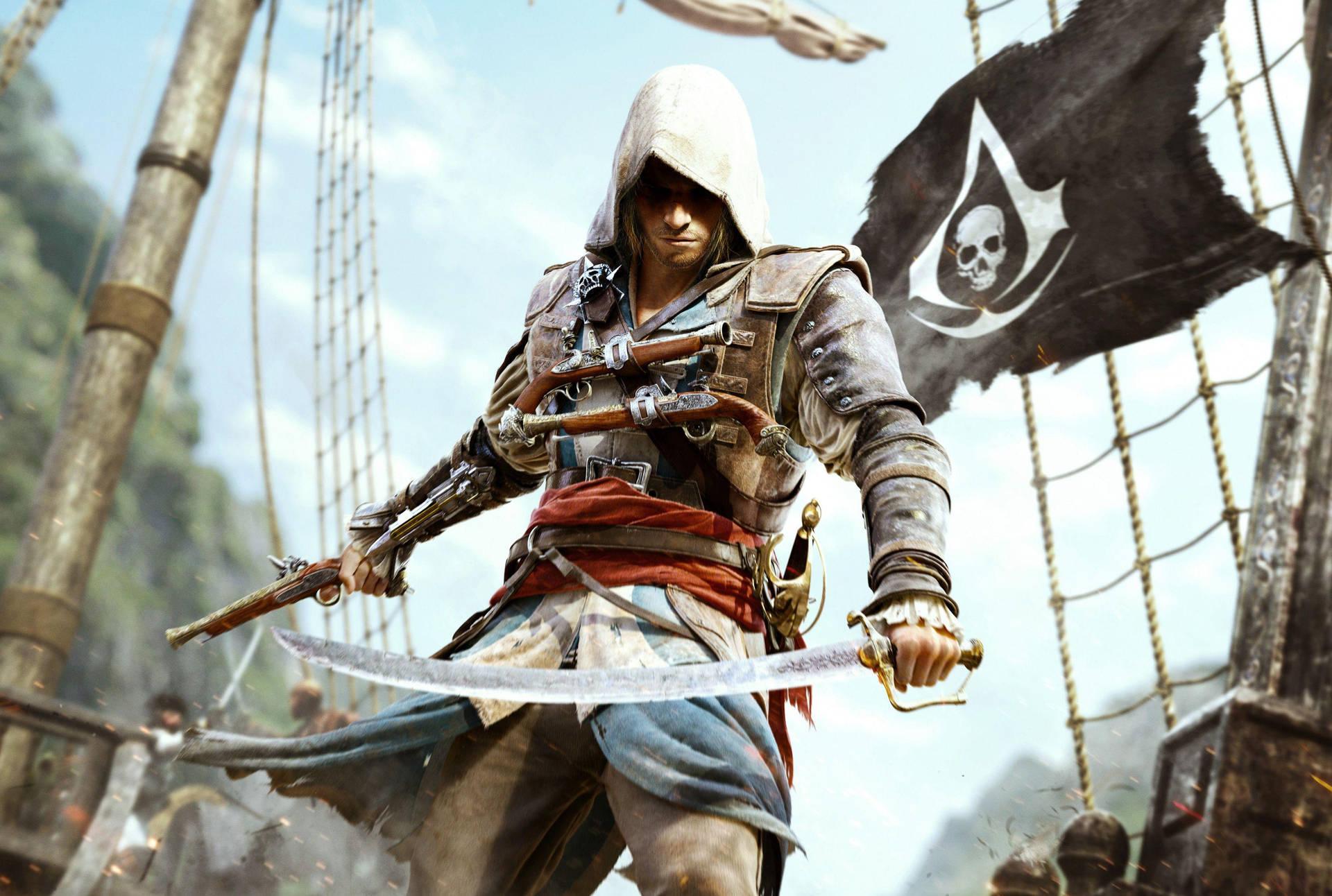 Assassin S Creed Black Flag Voyage Ship Wallpaper