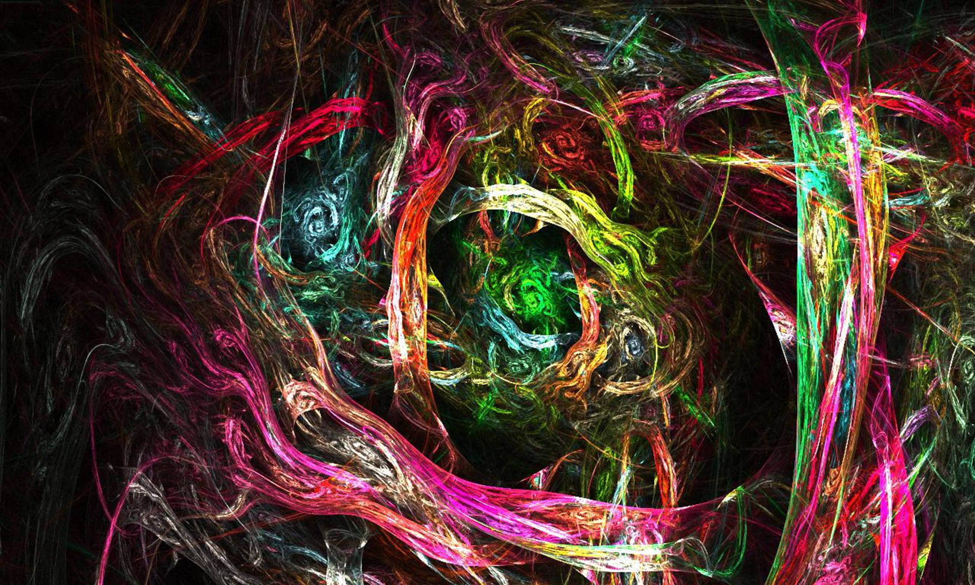 Trippy Dark Aesthetic Wallpaper