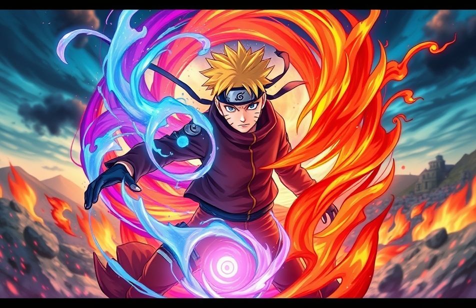 Naruto Bijuu Mode Wallpaper