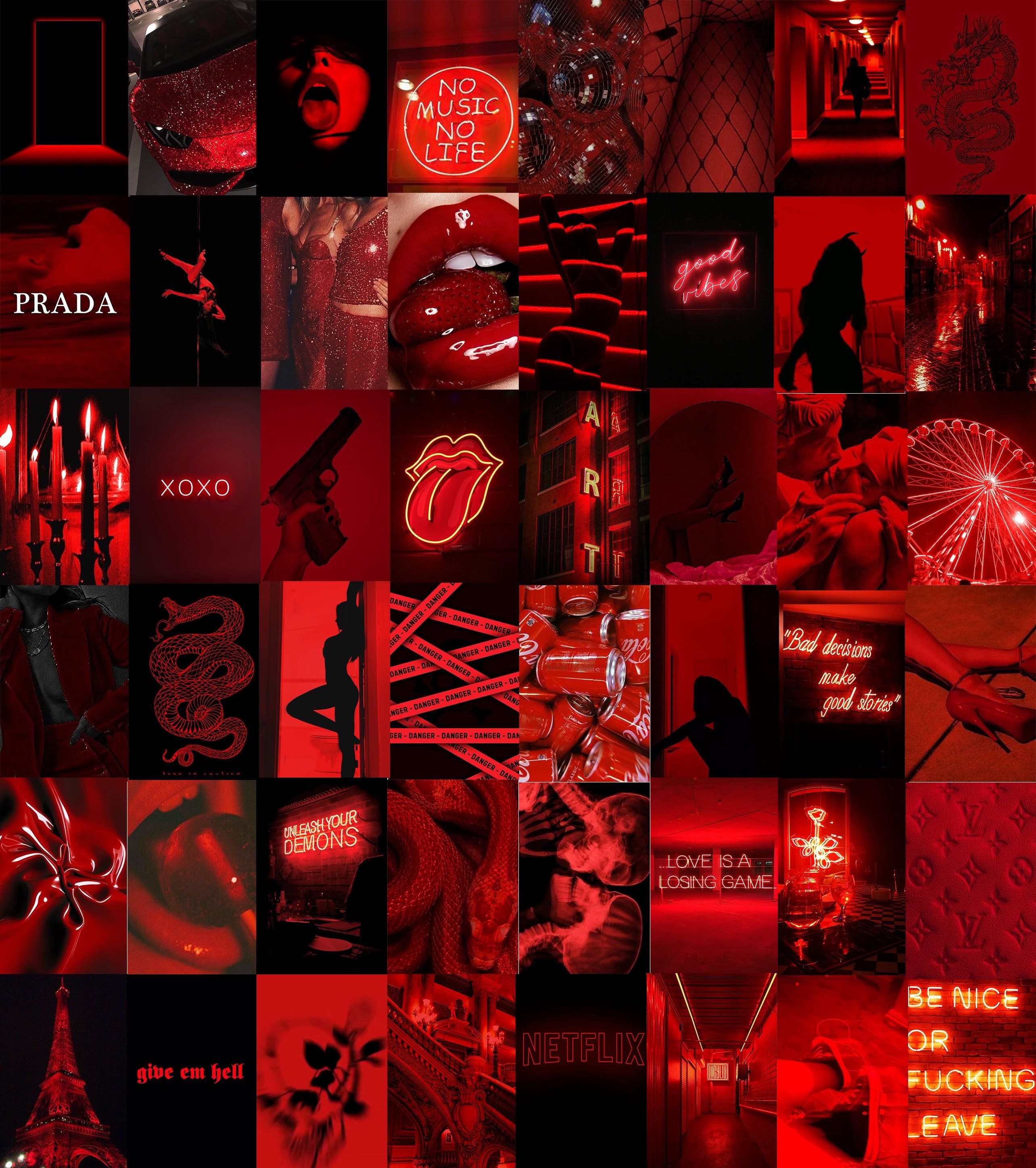 Dark Red Aesthetic Wallpaper