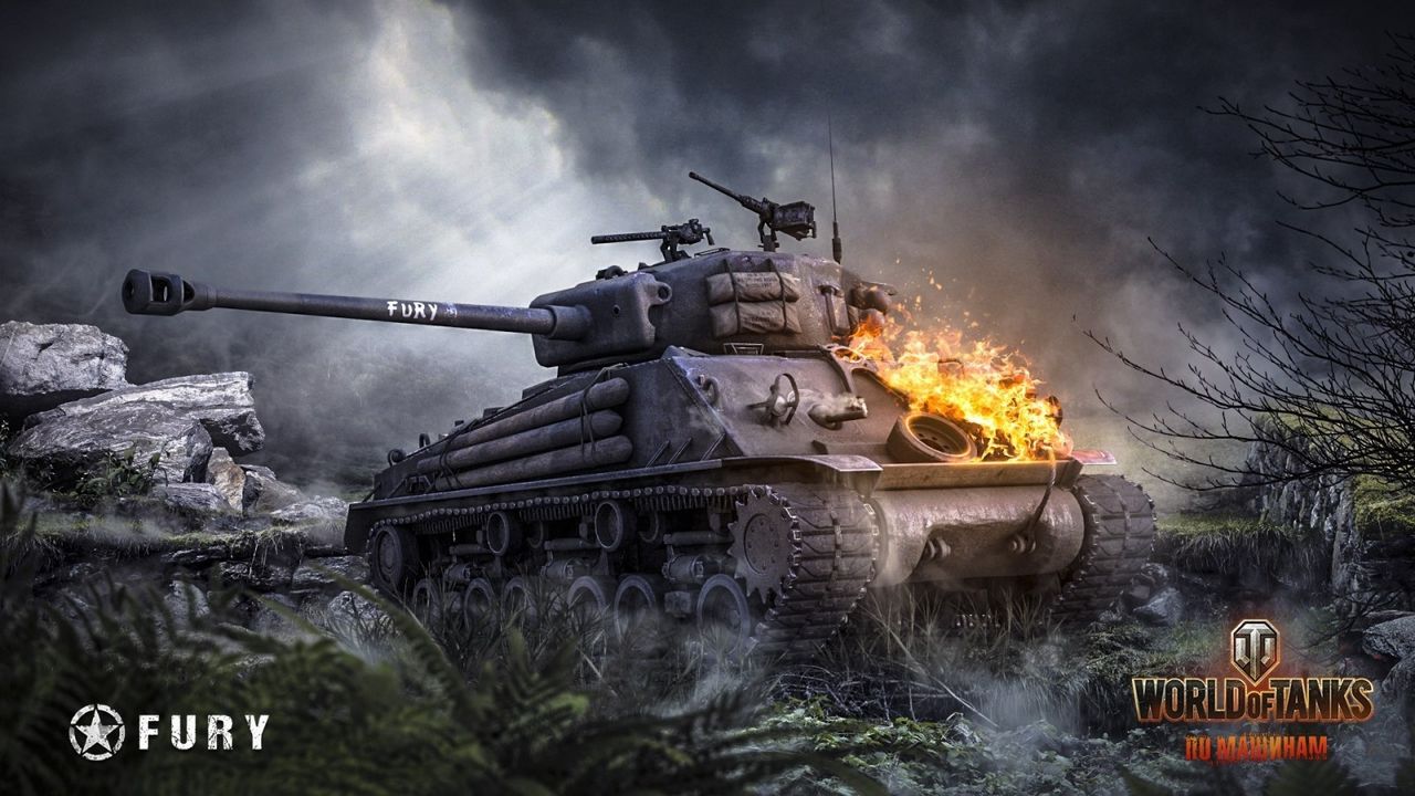 Fury and Tank Wallpapers   Fan Art   World of Tanks official forum