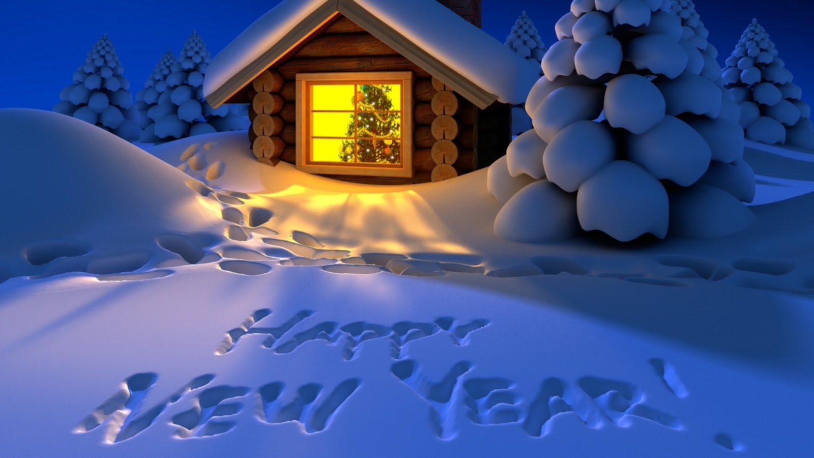 Happy New Year Desktop Wallpaper Baltana