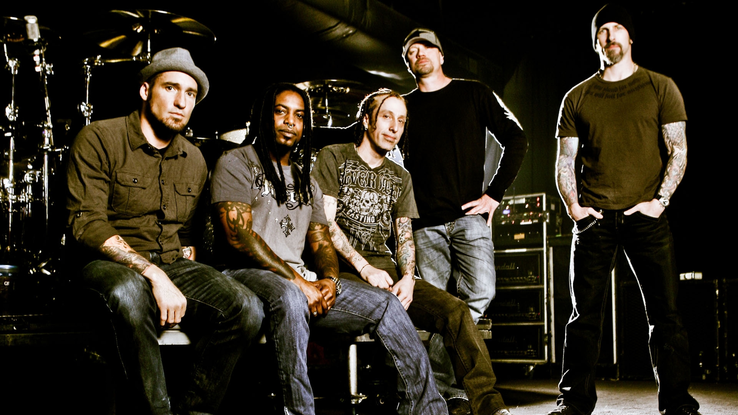 Sevendust Dreadlocks Piercing 1440p Resolution