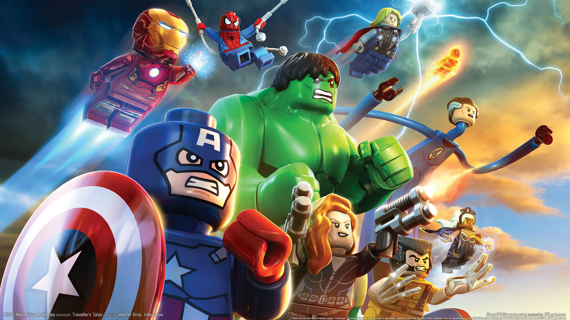 Lego Marvel Super Heroes Wallpaper Or Desktop Background