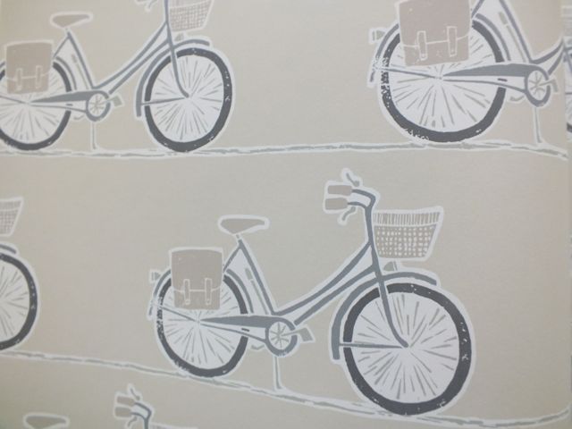 Home Wallpaper Standard Roll 52cm width x 10m length Cykel