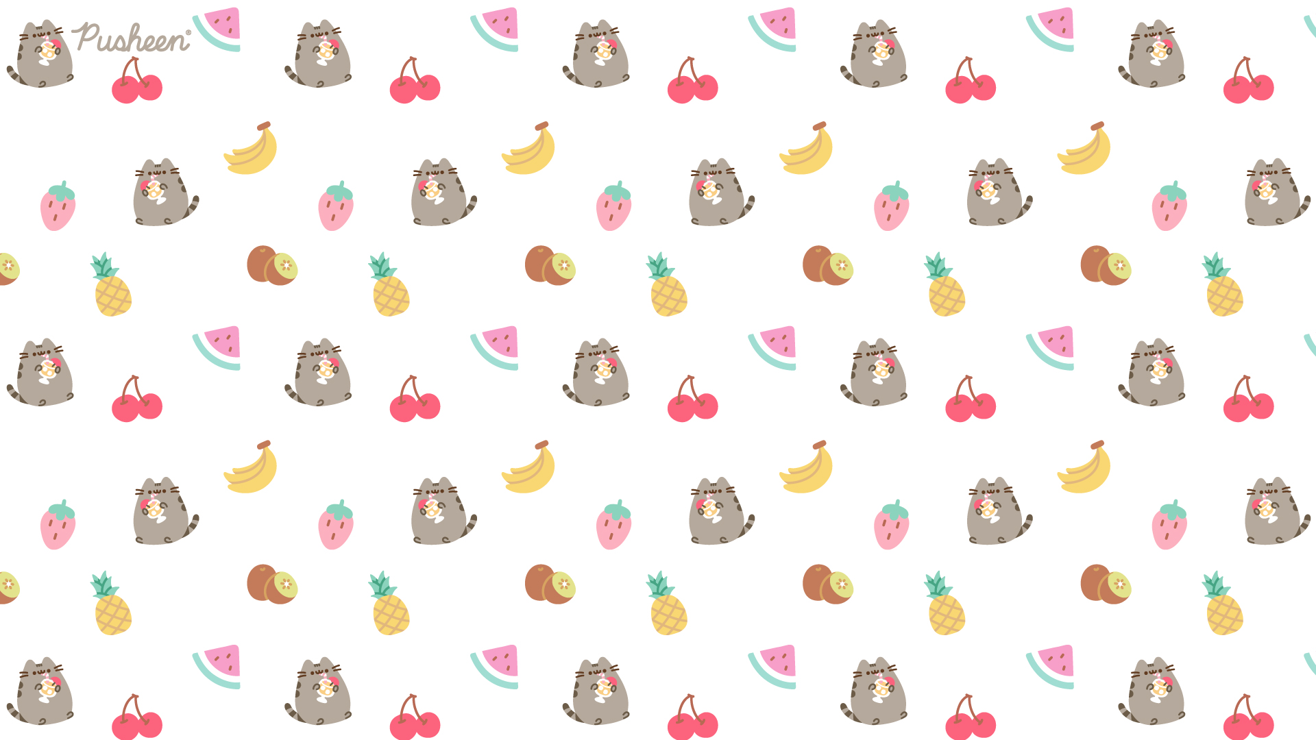 Pusheen Zoom Background Cute Image Wallpaper