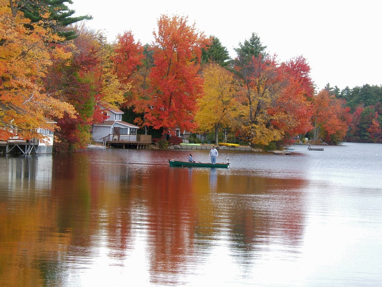 Sebago Lake In Gray Maine Relished By Lakefront Property Owners