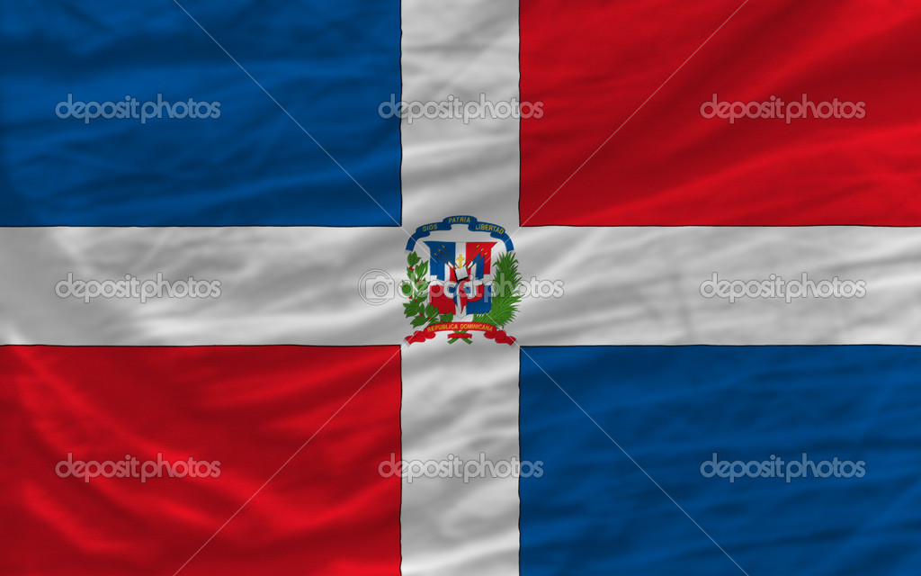 Dominican Flag Background