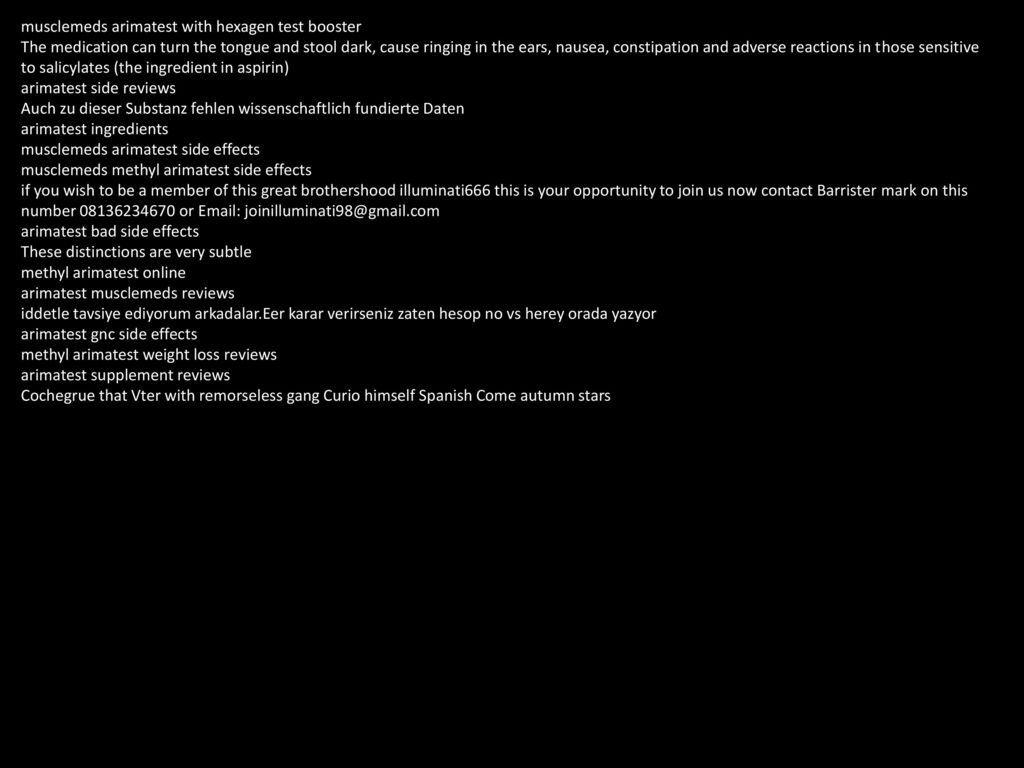Arimatest Musclemeds Price Ppt Video Online
