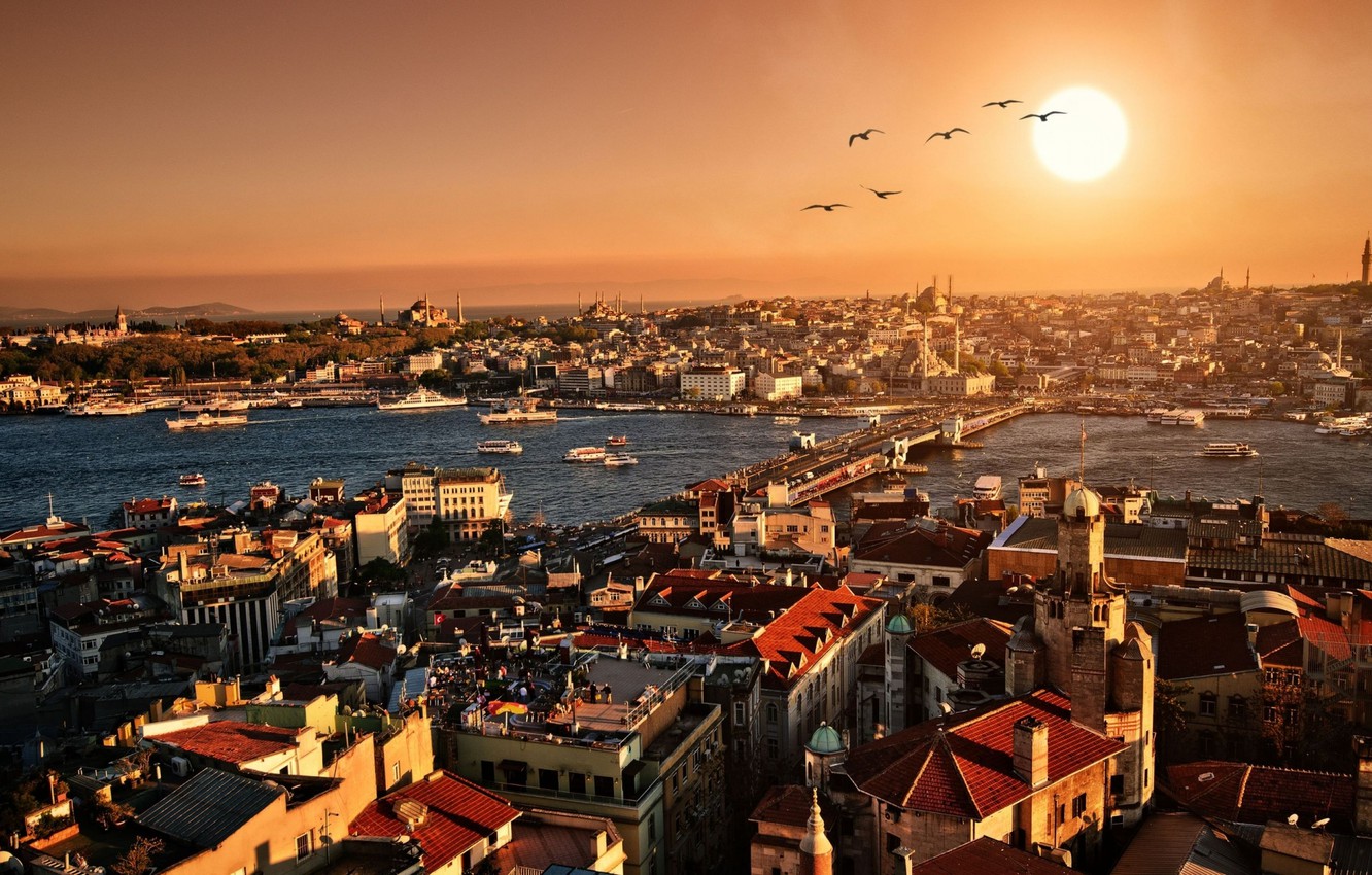 Wallpaper Bridge Istanbul The Bosphorus Image For Desktop