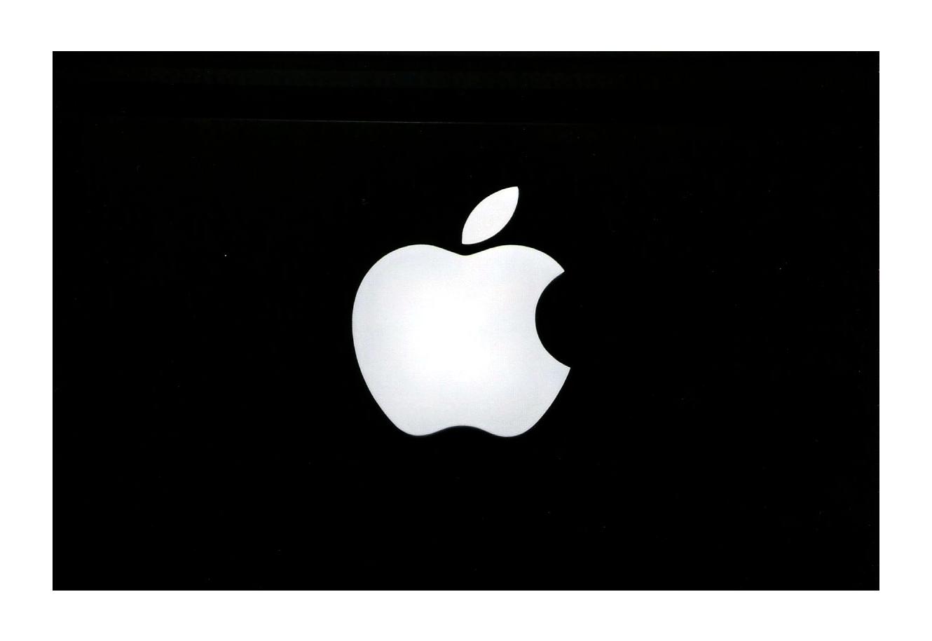 Apple Wallpaper Classic Leopard Logo Black And White On Mac