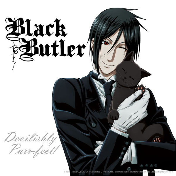 Black Butler Official Do you share Sebastians love of cats Well