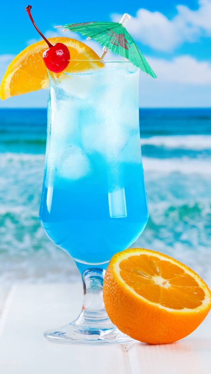 Tropical Cocktail Wallpaper By Queencleopatra