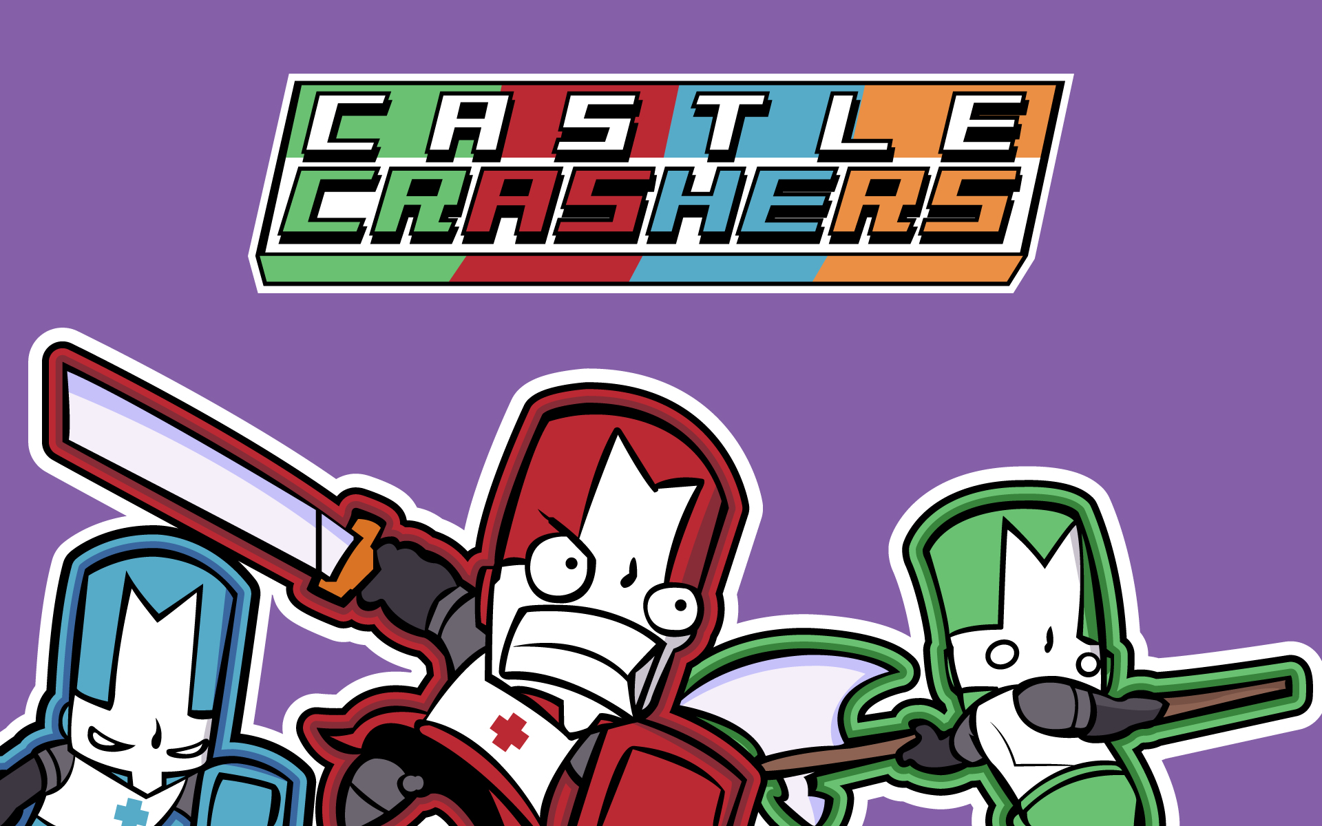 Castle Crashers Widescreen By Namelessv1