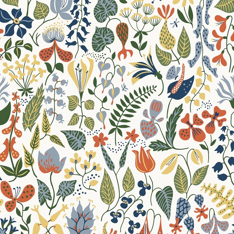 Borastapeter Scandinavian Designer Wallpaper Herbarium By
