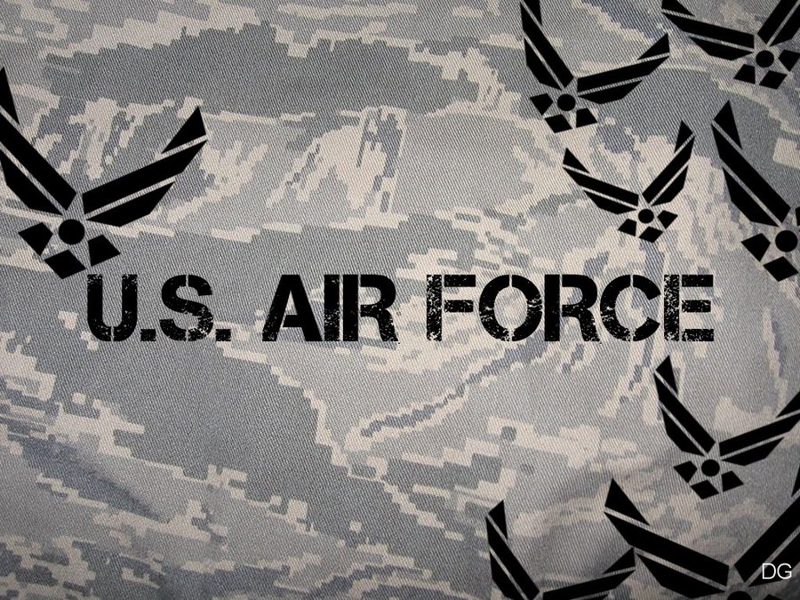 Air Force background by dividedbyduty on