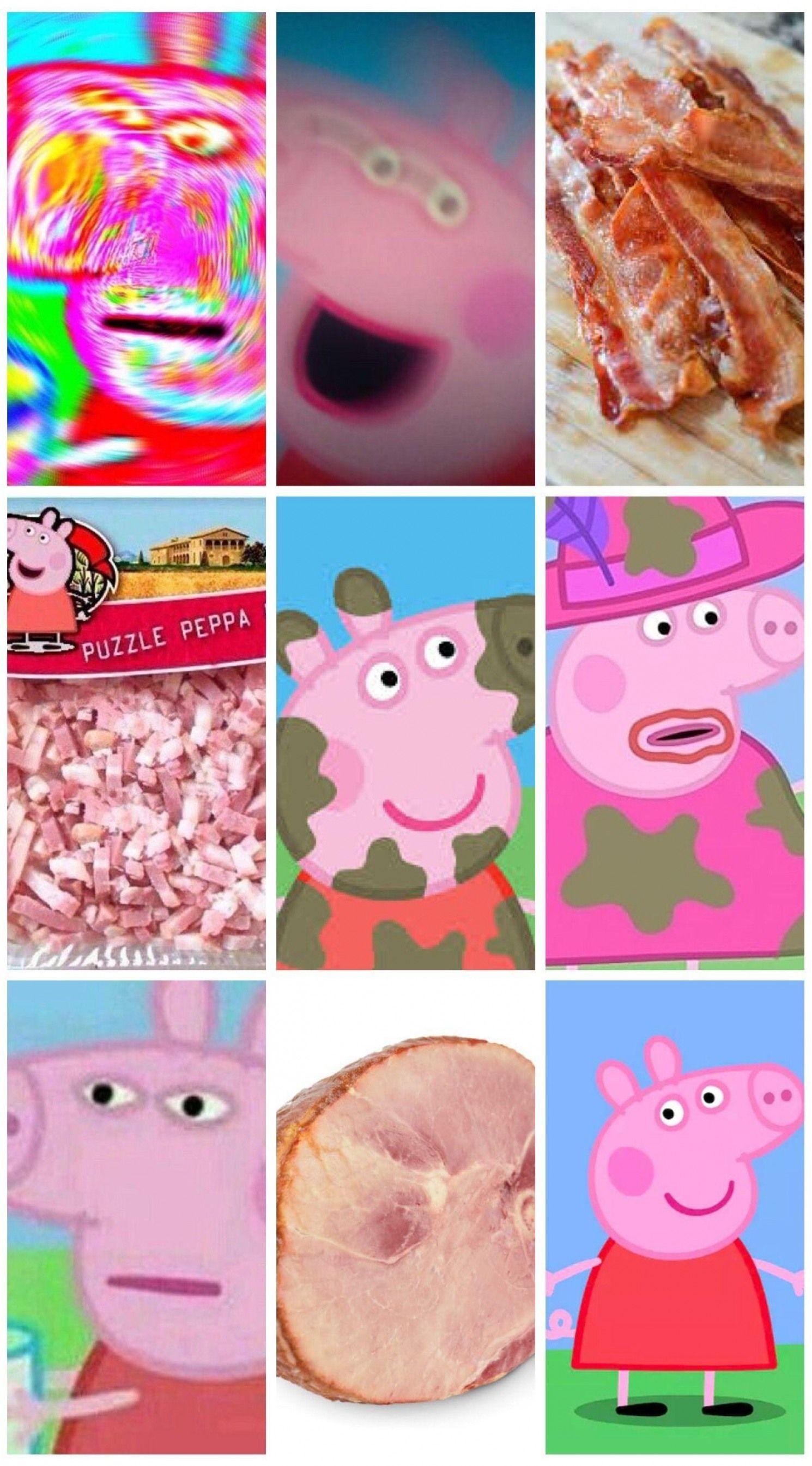 Funny Aesthetic Wallpaper Peppa Pig