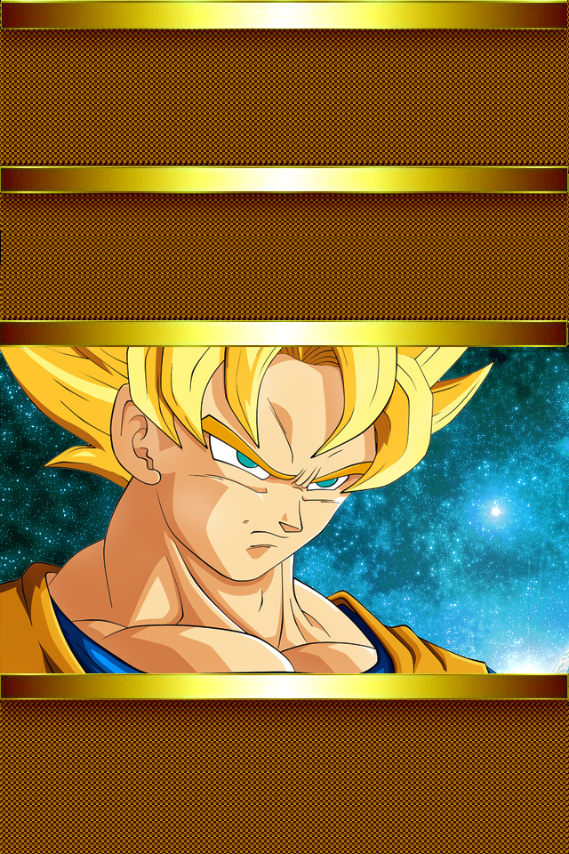 Goku Super Saiyan iPhone Background By Arsartisartist