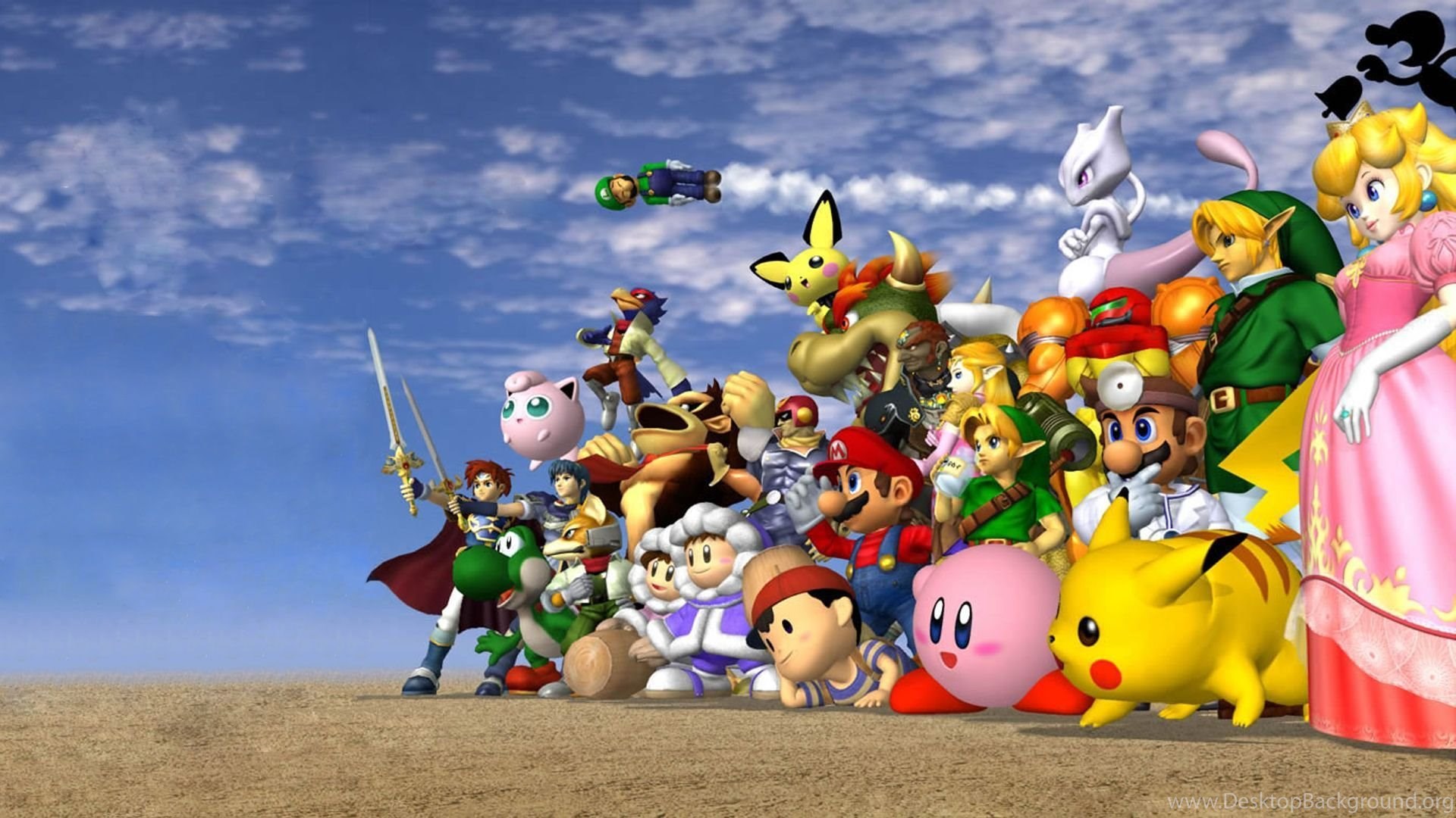 Nintendo Characters Desktop Wallpaper On