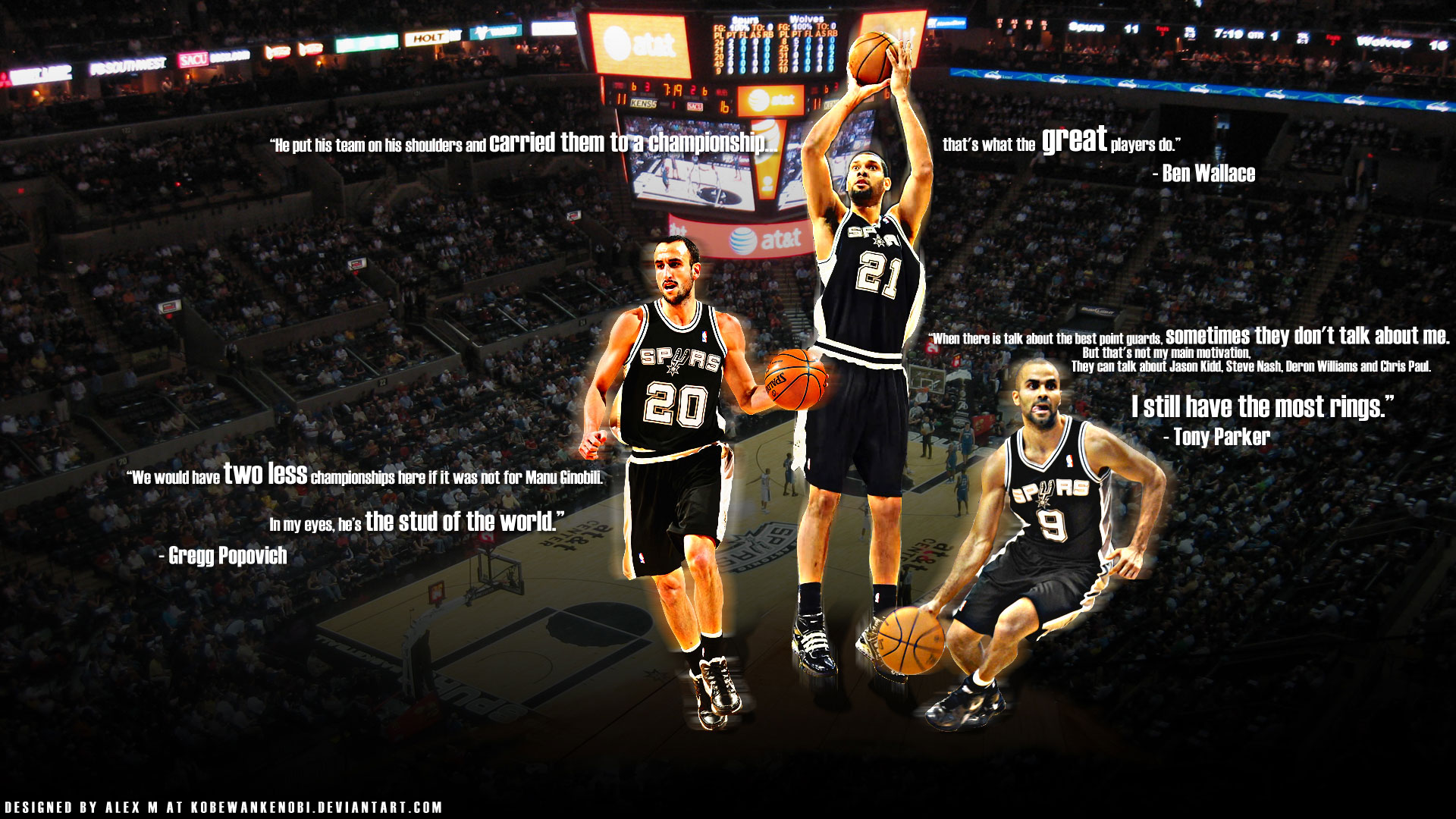San Antonio Spurs Quotes Wallpaper Imagebank Biz