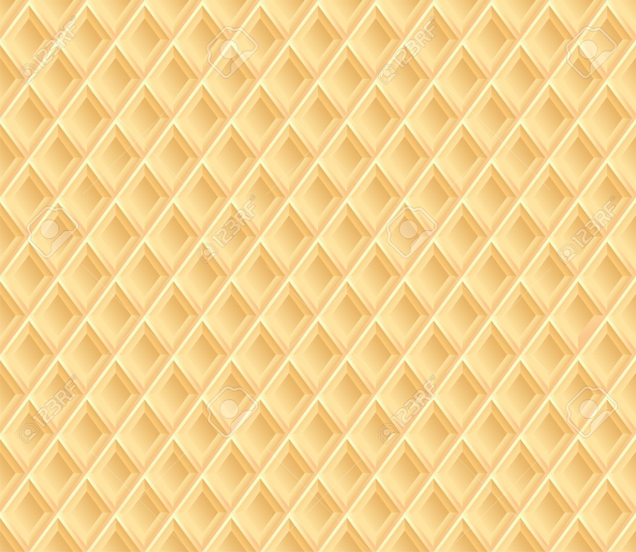Waffle Texture Vector Background Royalty Cliparts Vectors