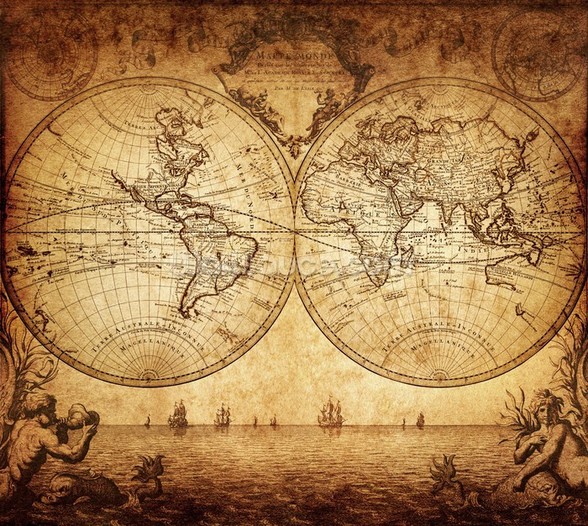18th Century World Map