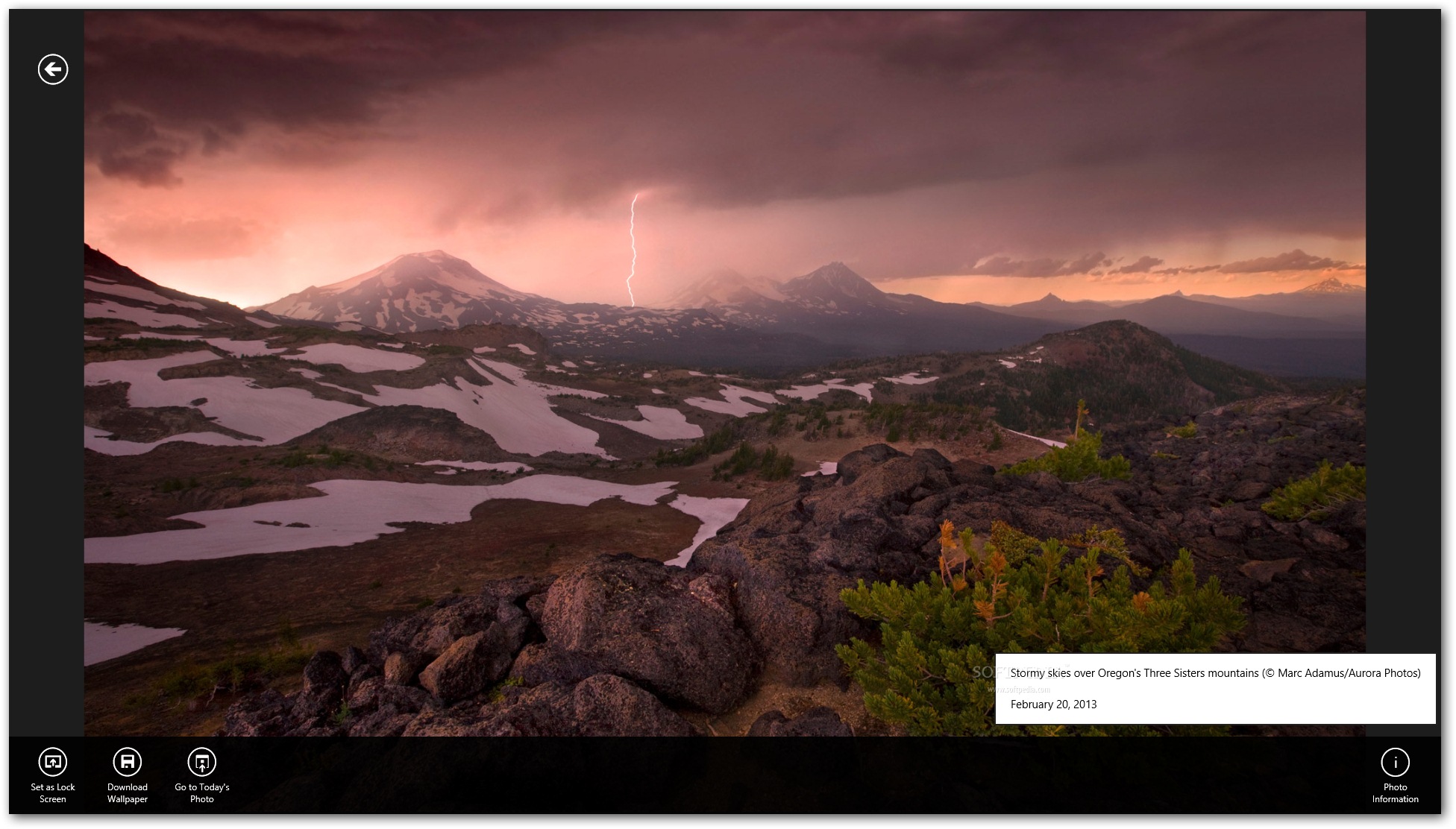Bing Wallpaper Er For Windows Screenshot