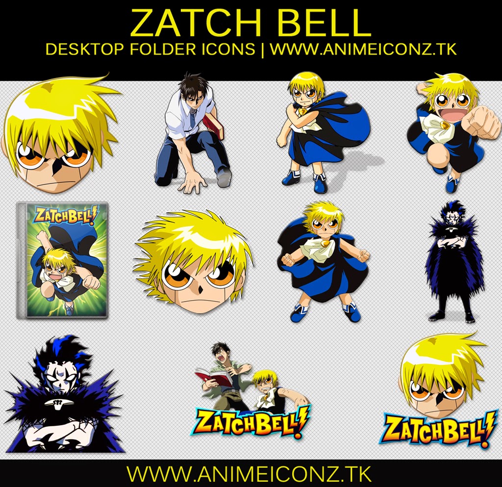 Zatch Bell Desktop Folder Icon Animeiconz