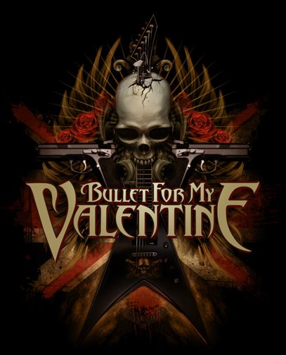 Bullet For My Valentine V Skull By Illustratorcraig