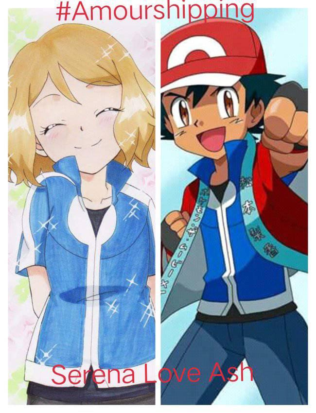 Here Are Pokemon Ash And Serena Amourshipping